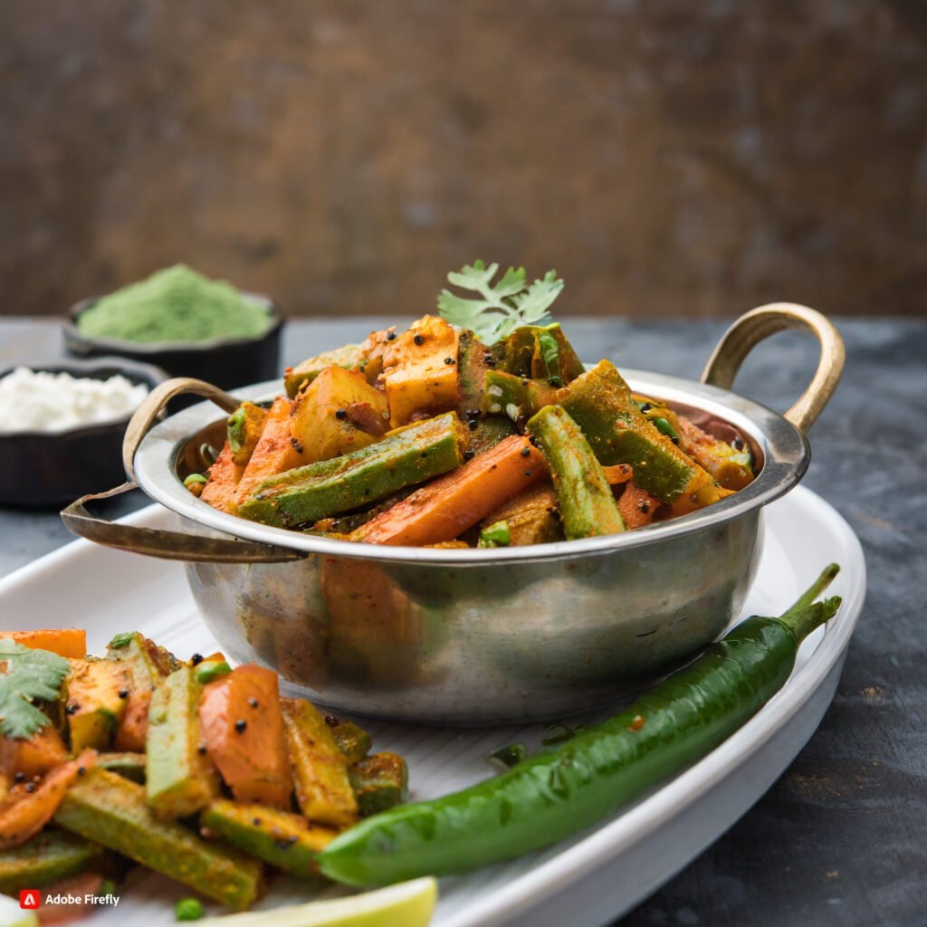 Crispy Bhindi Sabzi: A Quick & Easy Vegan Delight!